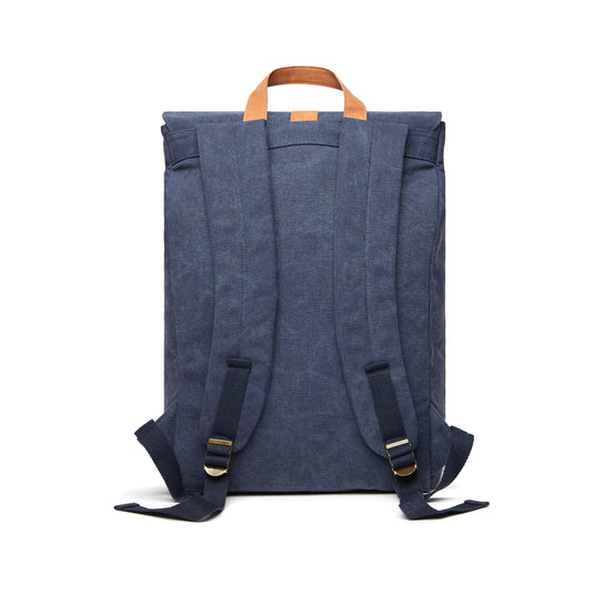 Vinga Bosle backpack made from GRS recycled canvas, stylish bags and travel accessory with eco-friendly design.