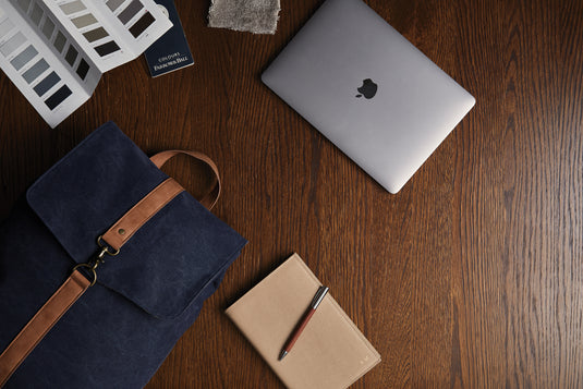 Vinga Bosle backpack made from GRS recycled canvas, durable travel bag with adjustable straps and multiple compartments.