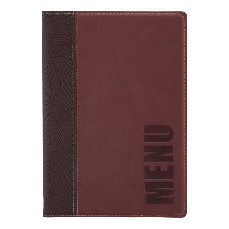 Load image into Gallery viewer, Securit Menu Set - Trendy A5 Wine Red - 10 Menu Holders + 20 Extra Pouches
