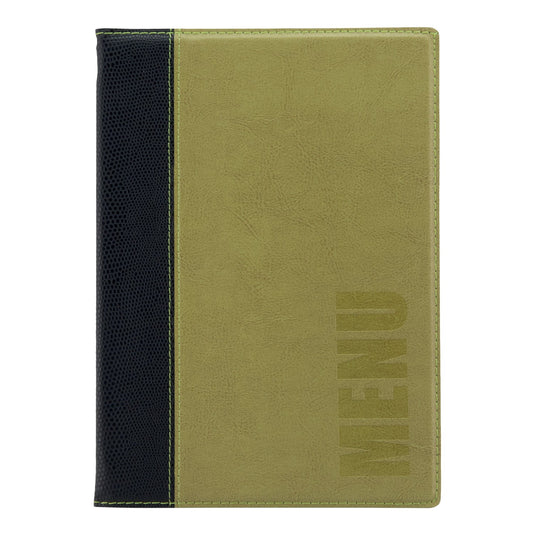 Securit Menu Set - Trendy A5 Green - 10 Menu Holders + 20 Extra Pouches
