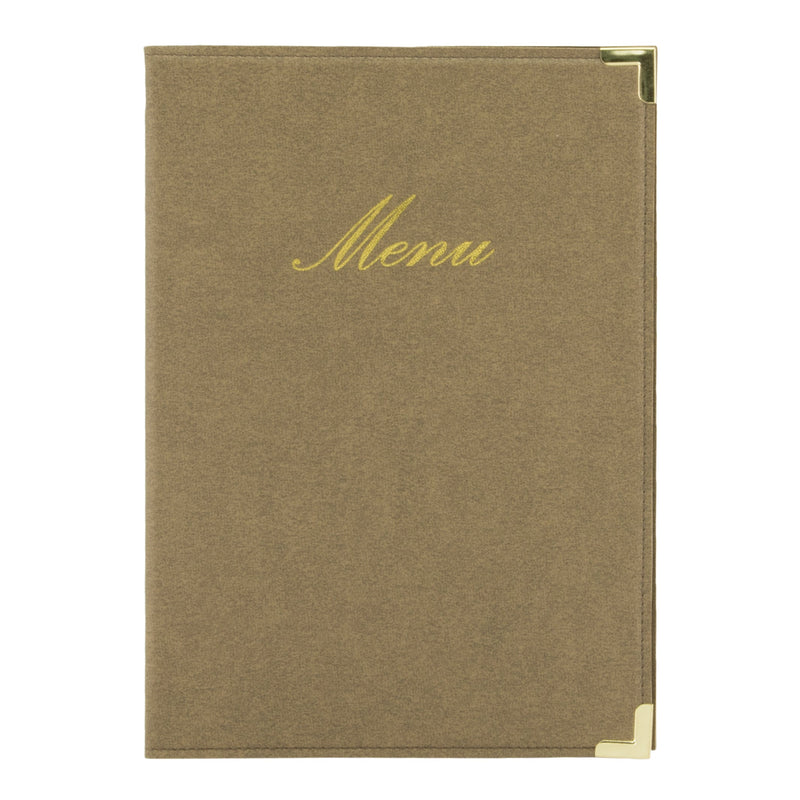 Load image into Gallery viewer, Securit Menu Set - Classic A5 Ivory - 10 Menu Holders + 20 Extra Pouches
