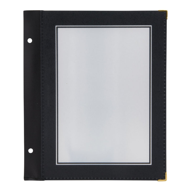Load image into Gallery viewer, Securit Menu Set - Wood A5 Black - 10 Menu Holders + 20 Extra Pouches

