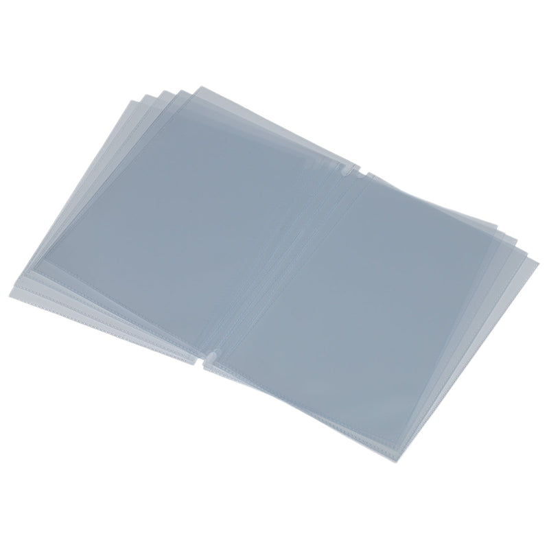 Load image into Gallery viewer, Securit Menu Set - Signature A4 Black - 10 Menu Holders + 20 Extra Pouches
