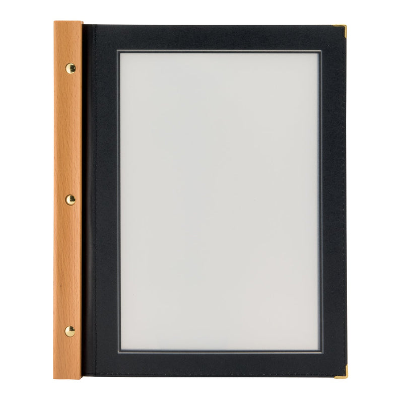 Load image into Gallery viewer, Securit Ready Table Set for 10 Tables - Wood Black - Lamps + Menu Holders + Bill Presenters + Table Numbers
