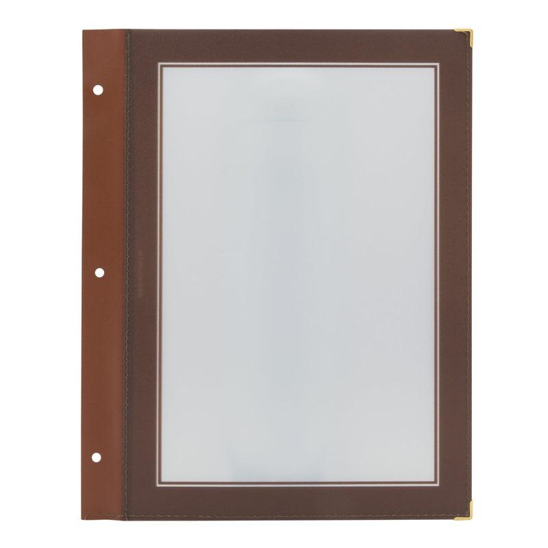 Load image into Gallery viewer, Securit Menu Set - Wood A4 Brown - 10 Menu Holders + 20 Extra Pouches
