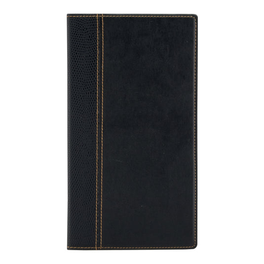 Set of ten black Securit menu holders, 23x14cm, stylish and functional, perfect for displaying menus professionally.