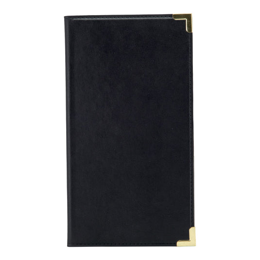 Securit Front-of-House Set - Classic A5 Black - 10 Menu Holders + 10 Bill Presenters
