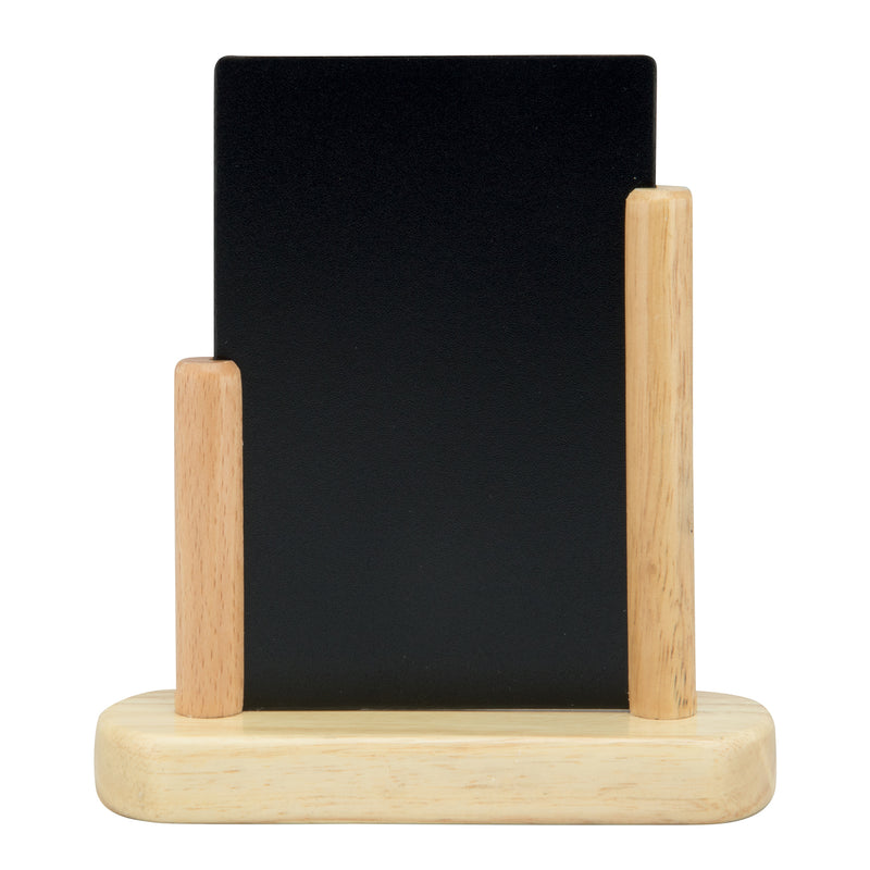 Load image into Gallery viewer, Securit Table Chalkboards - Elegant - Beech 17,5x15,5x5cm - Pack of 10
