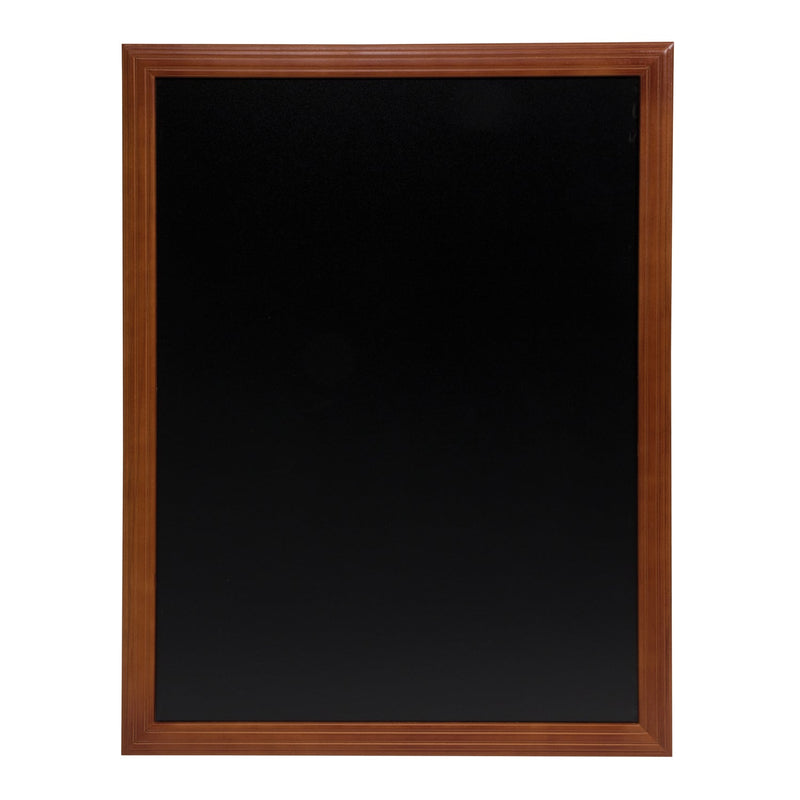 Load image into Gallery viewer, Securit Chalkboard Set - Universal Wall Chalkboard in Mahogany 70x90 cm - Board + Waterproof Markers + Cleaner
