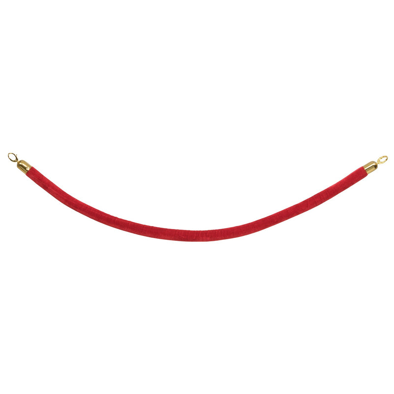 Load image into Gallery viewer, Securit Entrance Barrier Set - Classic Gold - 2 Posts &amp; Bases + Red Velvet Rope

