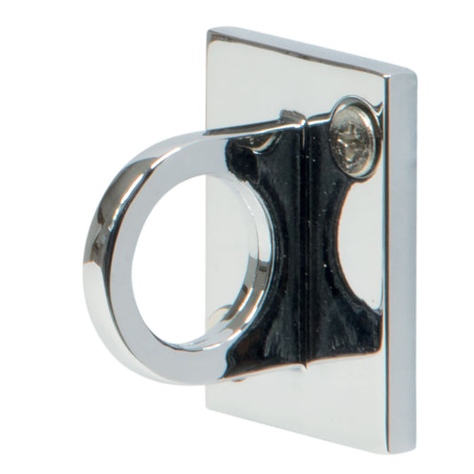 Set of five Securit Barrier Systems Classic Hooks in chrome, 5x3.8x4cm, designed for secure barrier setup and organization.