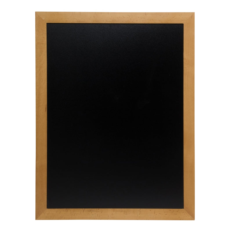 Load image into Gallery viewer, Securit Chalkboard Set - Universal Wall Chalkboard in Teak 70x90 cm - Board + Waterproof Markers + Cleaner
