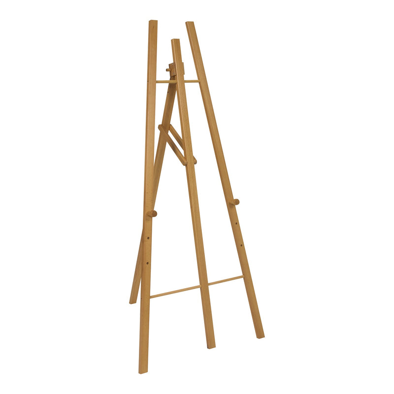 Load image into Gallery viewer, Securit Easel Chalkboard Set - Teak Easel 165 cm + Teak Chalkboard 60x80 cm + Waterproof Markers
