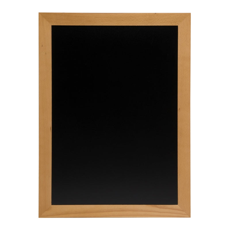 Load image into Gallery viewer, Securit Easel Chalkboard Set - Teak Easel 165 cm + Teak Chalkboard 60x80 cm + Waterproof Markers
