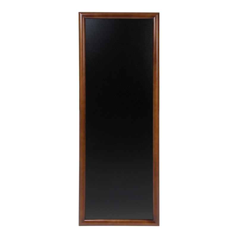 Load image into Gallery viewer, Securit Chalkboard Set - Long Rubberwood Wall Chalkboard in Dark Brown 56x150 cm - Board + Waterproof Markers + Cleaner
