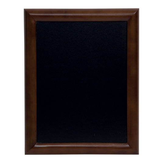 Set of five Securit wall chalkboards in dark brown, 56.5x47cm, with a sleek, universal design for versatile wall display.