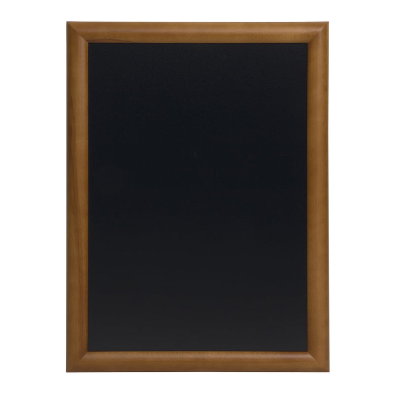Load image into Gallery viewer, Securit Chalkboard Set - Universal Wall Chalkboard in Dark Brown 70x90 cm - Board + Waterproof Markers + Cleaner
