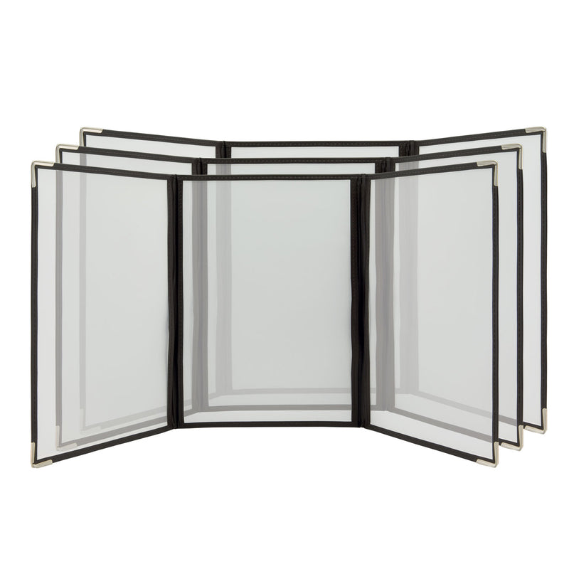 Load image into Gallery viewer, Securit Menu Holders - Crystal - Brown 32x24x1,8cm - Pack of 6
