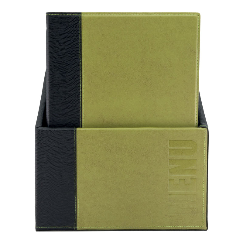 Load image into Gallery viewer, Securit Menu Holders - Boxes Trendy - Green 35,2x27,9x19,7cm - Pack of 2
