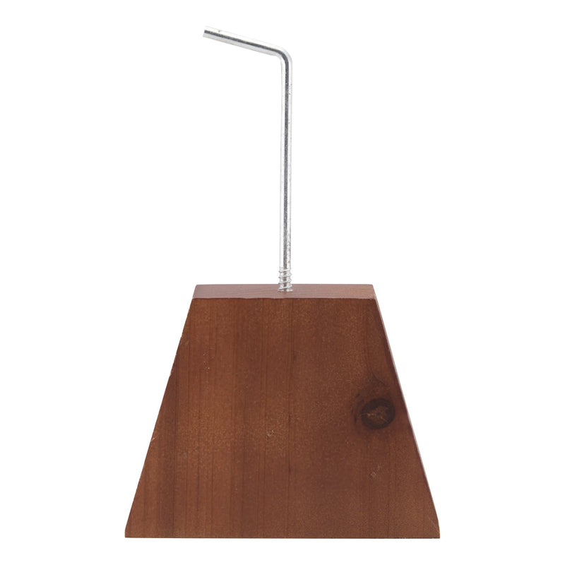 Load image into Gallery viewer, Securit Lit Pavement Sign Set - Woody Large Pinewood Pavement Board in Mahogany 120 cm - Board + LED Lamp + Wind Stopper + Markers
