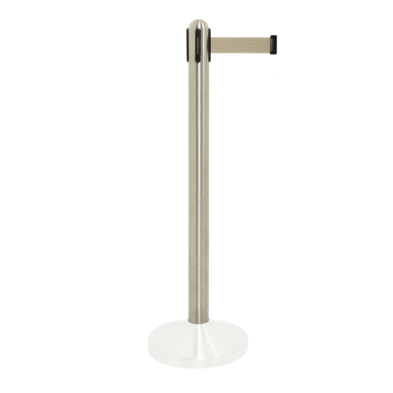 Load image into Gallery viewer, Securit Barriers Systems - Retractable - Stainless steel 96x7x7cm
