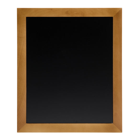 Set of five Securit wall chalkboards in teak, 56.5x47x2.5cm, with natural wood finish for versatile display and writing.