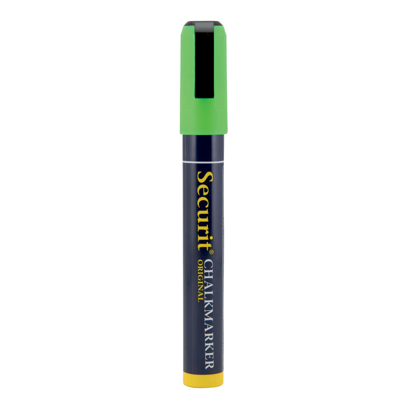 Load image into Gallery viewer, Securit Chalkmarkers - Loose - Green 14,5x1,5x2cm - Pack of 12
