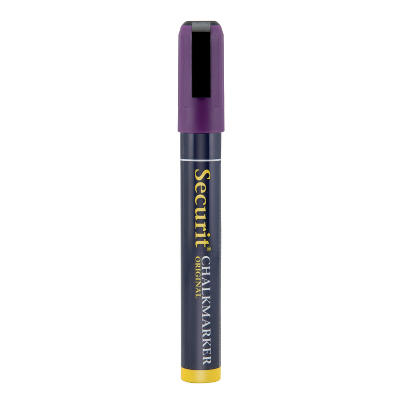 Load image into Gallery viewer, Securit Chalkmarkers - Loose - Violet 14,5x1,5x2cm - Pack of 12
