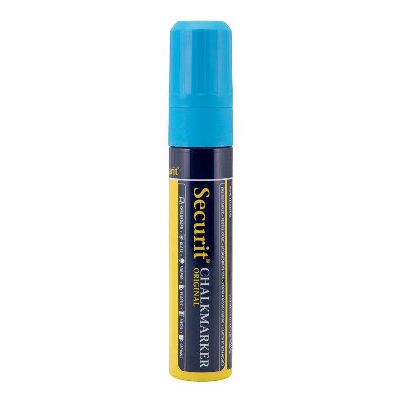 Load image into Gallery viewer, Securit Chalkmarkers - Loose - Blue 15,5x2,7x2,7cm - Pack of 6
