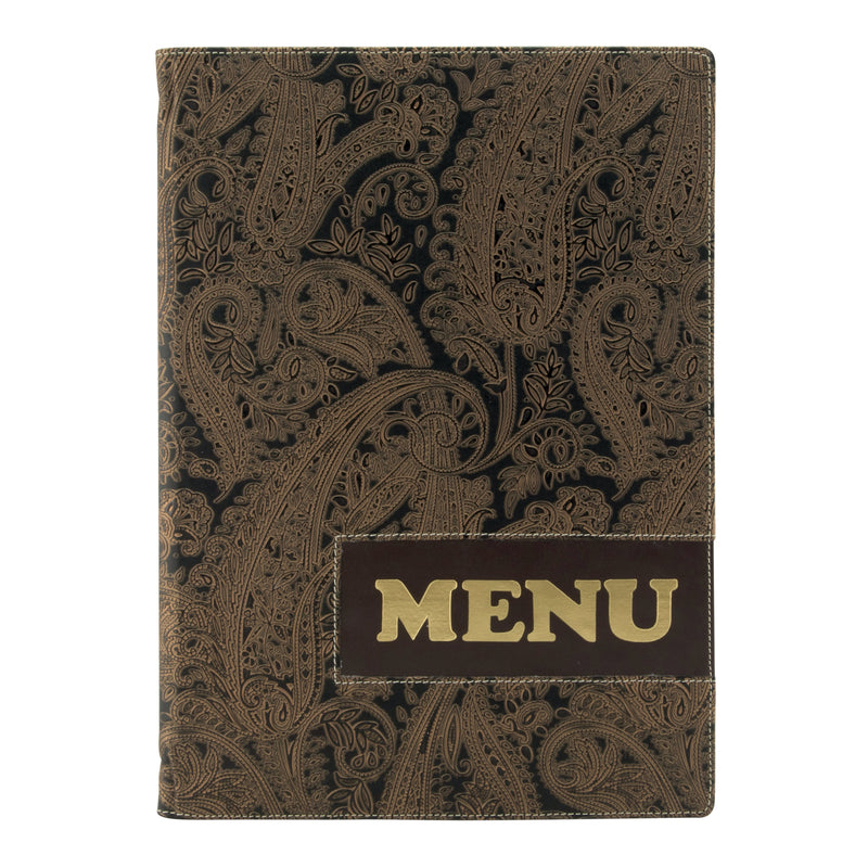 Load image into Gallery viewer, Securit Menu Holders - Design - Paisley 34x24,5x0,7cm - Pack of 10
