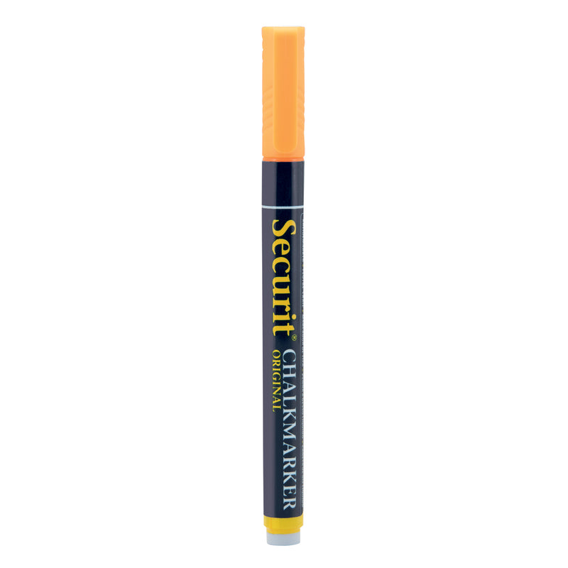 Load image into Gallery viewer, Securit Chalkmarkers - Loose - Orange 14x1x1,5cm - Pack of 12

