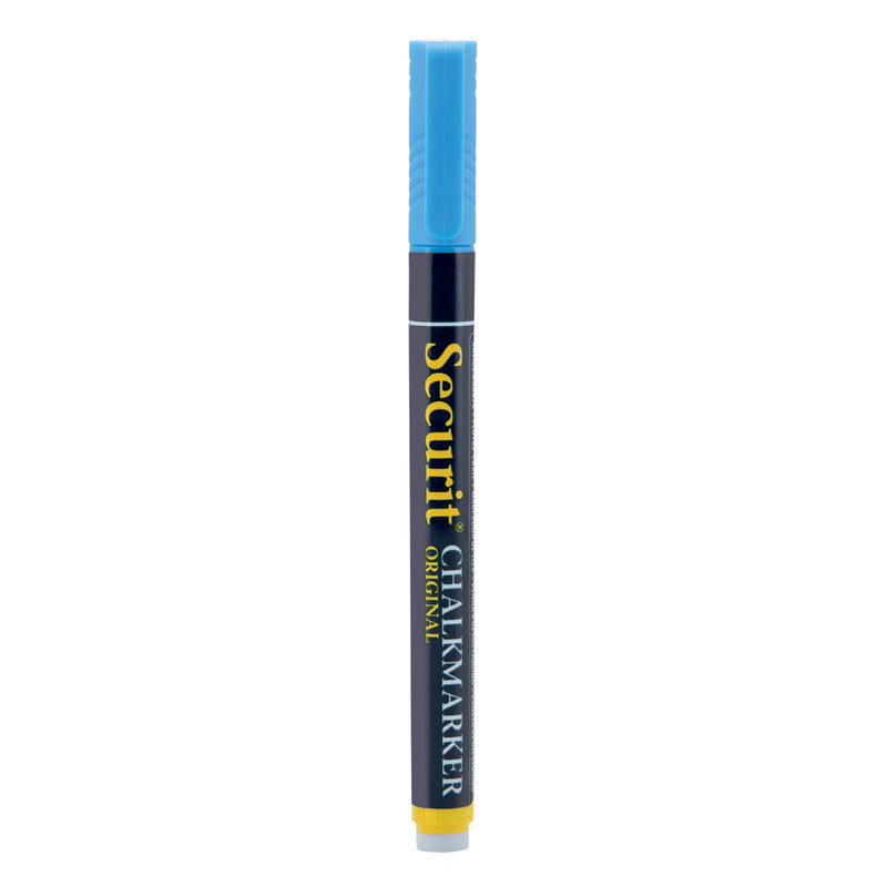 Load image into Gallery viewer, Securit Chalkmarkers - Loose - Blue 14x1x1,5cm - Pack of 12
