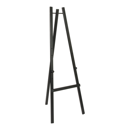 Black Securit Pavement Boards easel with dimensions 165x61x63cm, designed for outdoor display or signage.