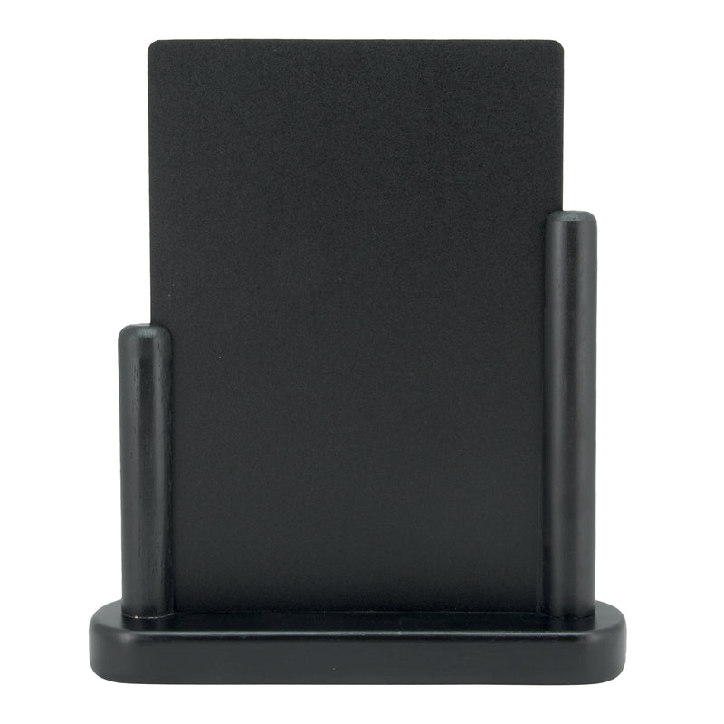 Load image into Gallery viewer, Securit Table Chalkboards - Elegant - Black 23,5x20x6cm - Pack of 6
