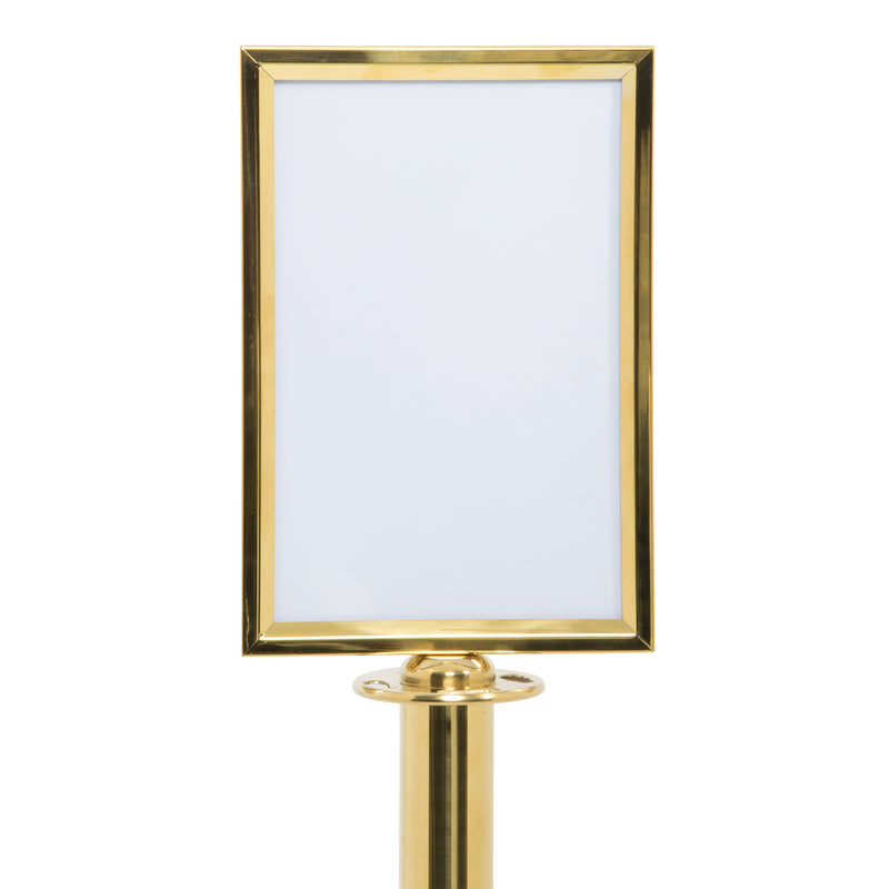 Load image into Gallery viewer, Securit Barriers Systems - Classic Sign - Gold 34,3x21,5x2,1cm - Pack of 5

