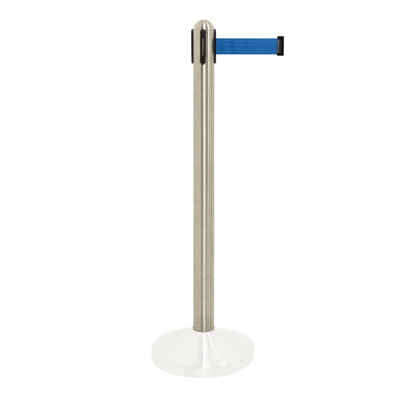Load image into Gallery viewer, Securit Barriers Systems - Retractable - Stainless steel 96x7x7cm
