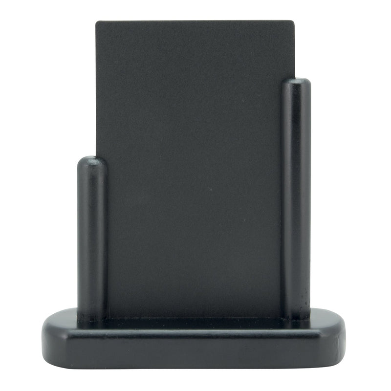 Load image into Gallery viewer, Securit Table Chalkboard Set - Elegant A6 Black (Pack of 10) - Boards + 3 Extra Inserts + White Markers
