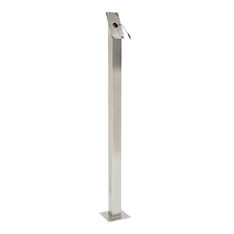 Load image into Gallery viewer, Securit Information Display Set - Stainless Steel 6A4 RGB LED - Display + Pole &amp; Base + Battery
