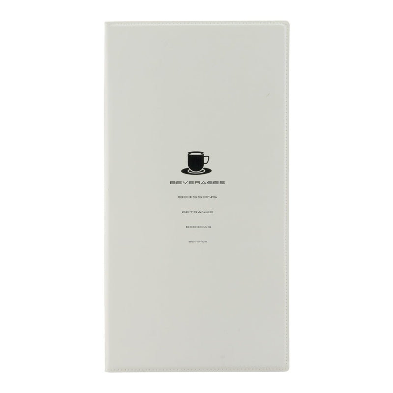 Load image into Gallery viewer, Securit Menu Set - Trendy Beverages A45 White - 10 Menu Holders + 20 Extra Pouches
