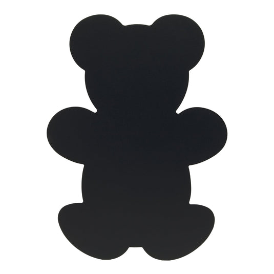 Dinosaur & Bear Kids Chalkboard Set - Silhouette Wall Chalkboards + Kids & Animal Stencils + White Chalk Markers
