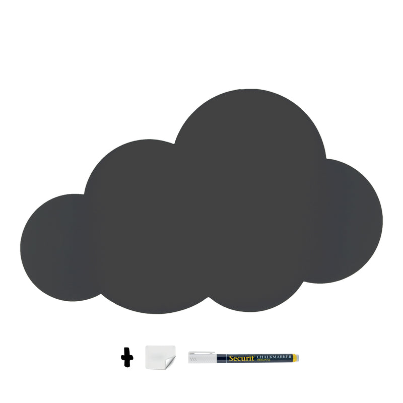 Load image into Gallery viewer, Securit Wall Chalkboards - Silhouette - Black 49x30x0,3cm - Pack of 6
