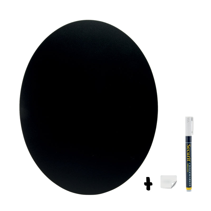 Load image into Gallery viewer, Securit Wall Chalkboards - Silhouette - Black 29,8x37,7x0,3cm - Pack of 6
