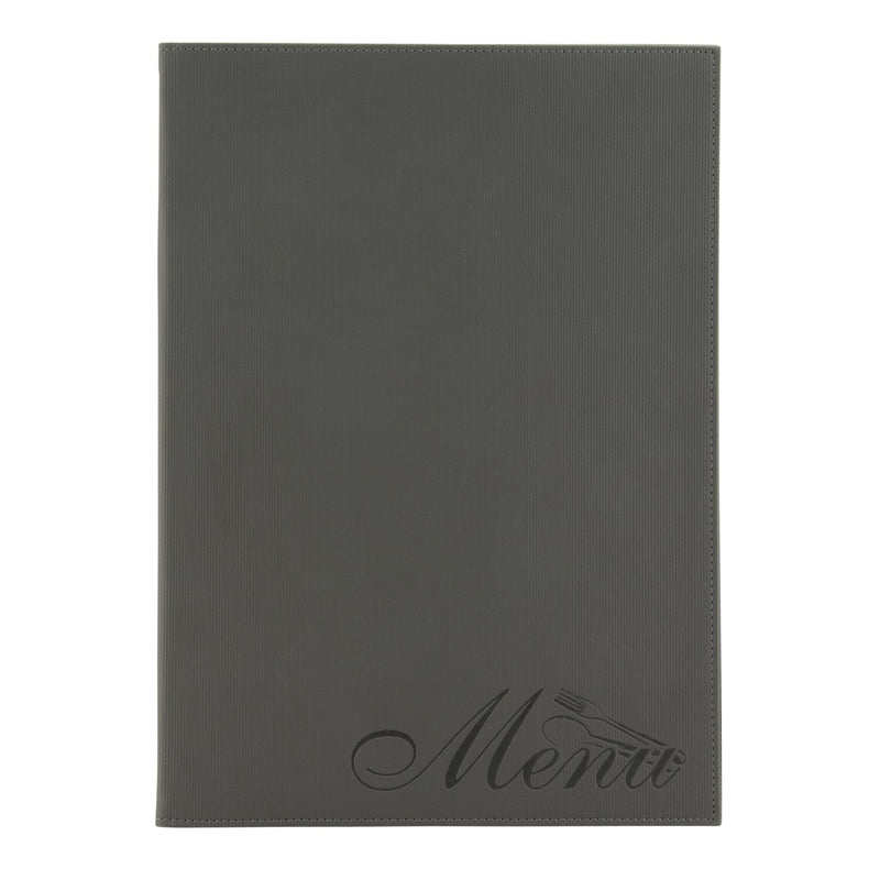 Load image into Gallery viewer, Securit Menu Suite - Design A4 Velvet - 10 Menu Holders + 10 Wine Cards + 10 Bill Presenter Boxes
