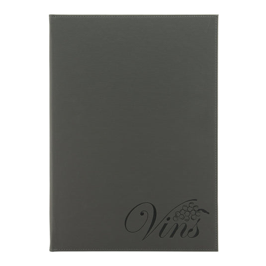 Securit Menu Set - Design Wine Card A4 Velvet - 10 Menu Holders + 20 Extra Pouches