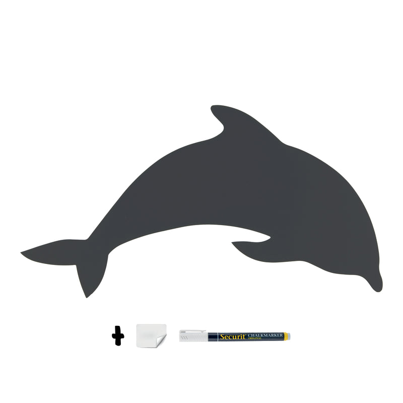 Load image into Gallery viewer, Securit Wall Chalkboards - Silhouette - Black 26x49,7x0,3cm - Pack of 6

