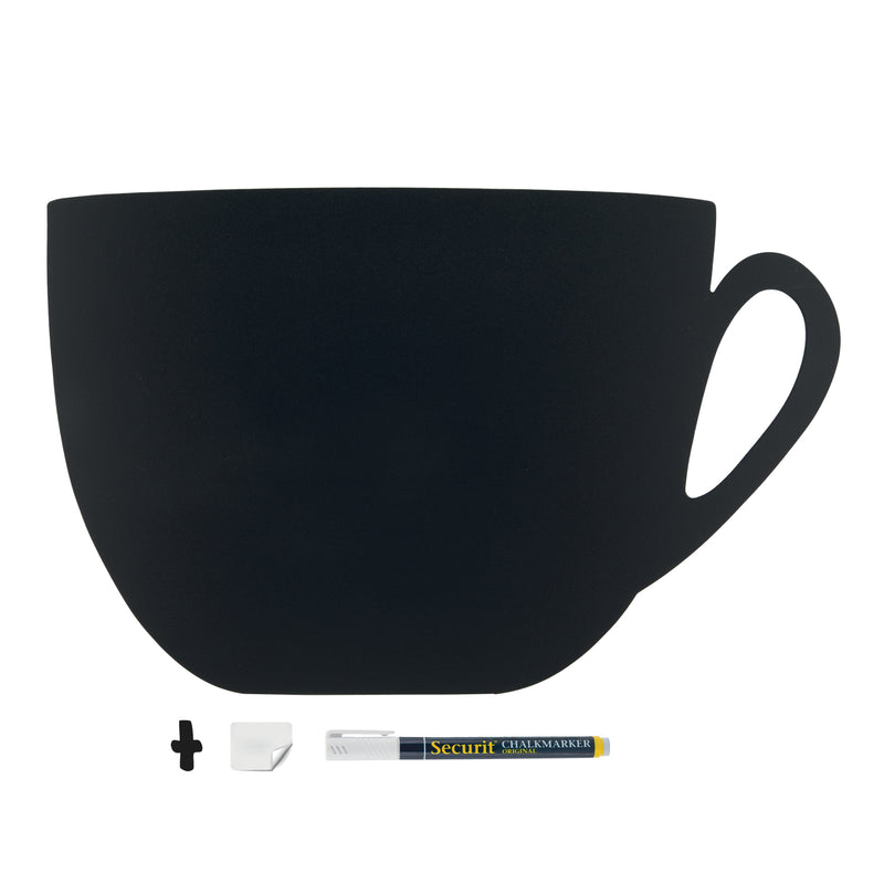 Load image into Gallery viewer, Securit Wall Chalkboards - Silhouette - Black 28,3x44,5x0,3cm - Pack of 6
