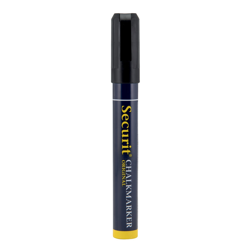 Load image into Gallery viewer, Securit Chalkmarkers - Loose - Black 14,5x1,5x2cm - Pack of 12
