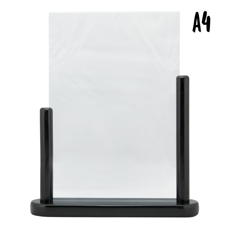 Load image into Gallery viewer, Securit Posterframes - Table - Black 32,3x27,1x7cm - Pack of 6
