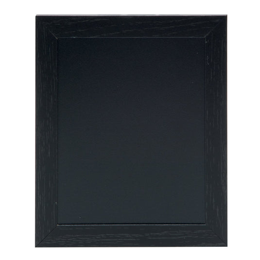 Securit Chalkboard Set - Extra Small Woody Wall Chalkboard in Black 20x24 cm (Pack of 6) - Boards + Waterproof Markers + Cleaner