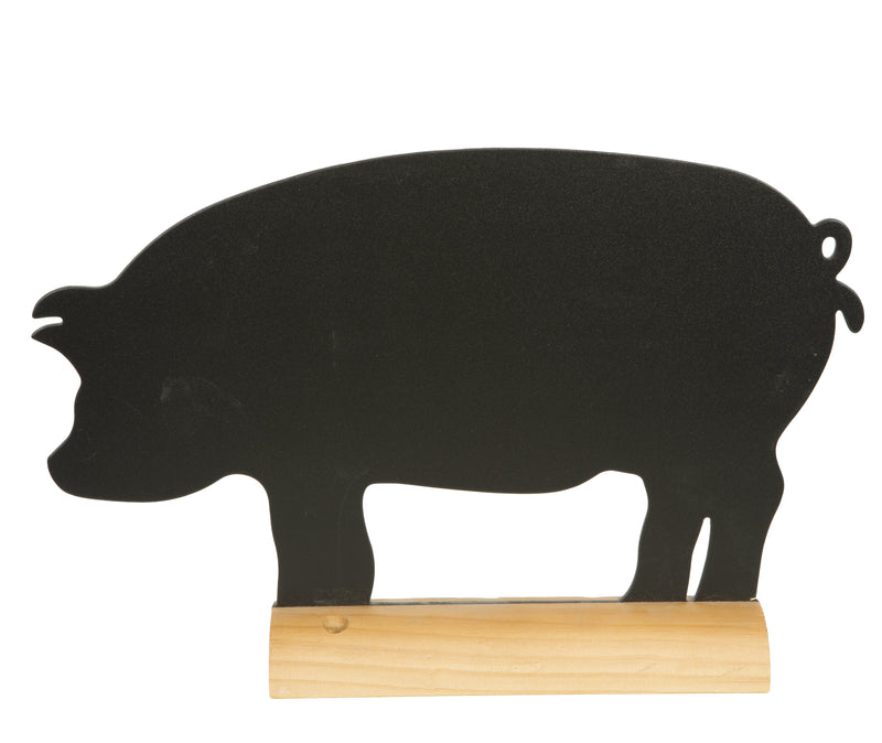 Load image into Gallery viewer, Securit Table Chalkboards - Silhouette Wood - Black 23x34x6 - Pack of 6
